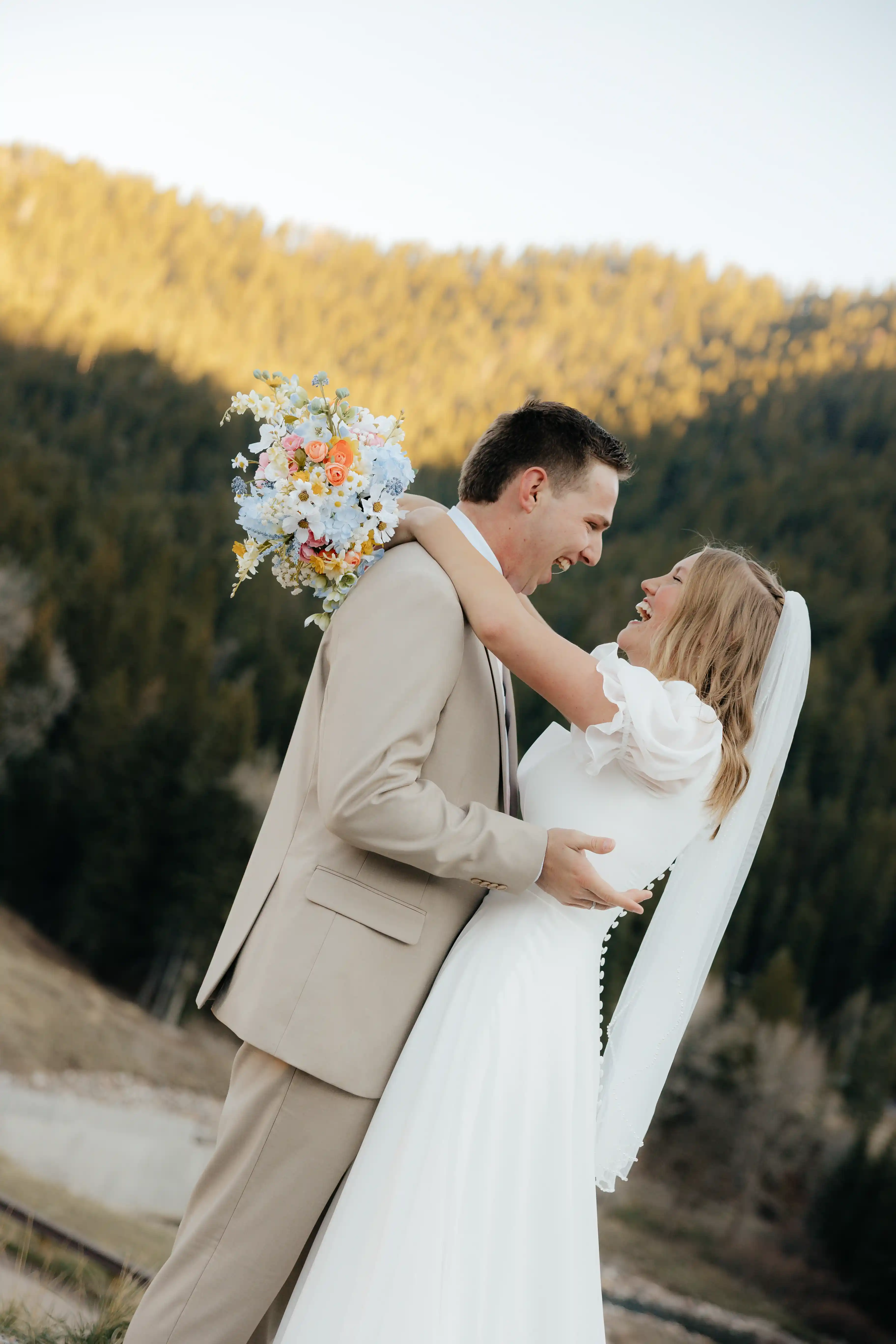Beka + Carson wedding photographed by C+C Photo Film